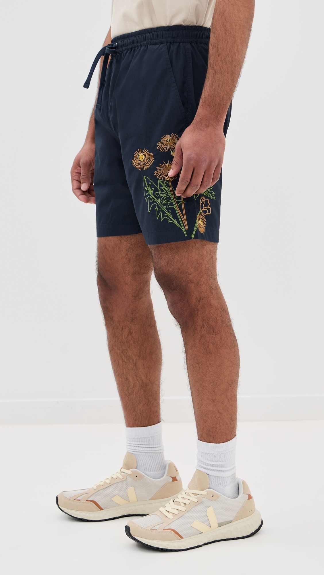 Universal Works X Flower Mountain Beach Shorts 7.5" - 3
