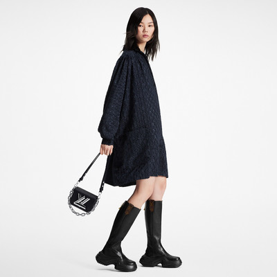 Louis Vuitton Reverse Monogram Fil Coupé Shirt Dress outlook