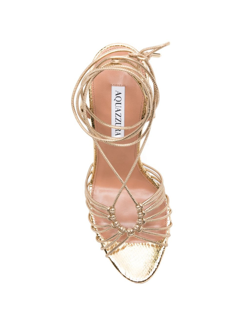 Ritmo tied leather ritmo sandals 4