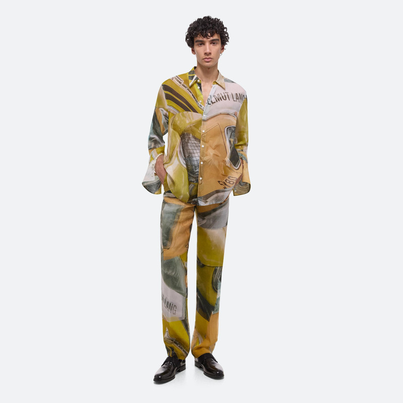 Helmut Lang RELAXED PRINTED SILK SHIRT outlook