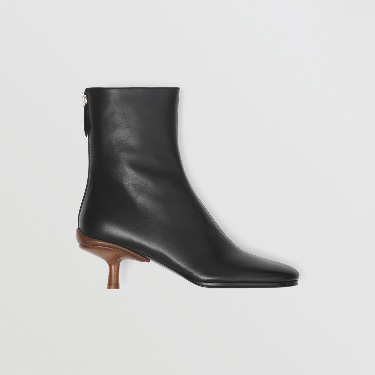 Lambskin Kitten-heel Boots - 6