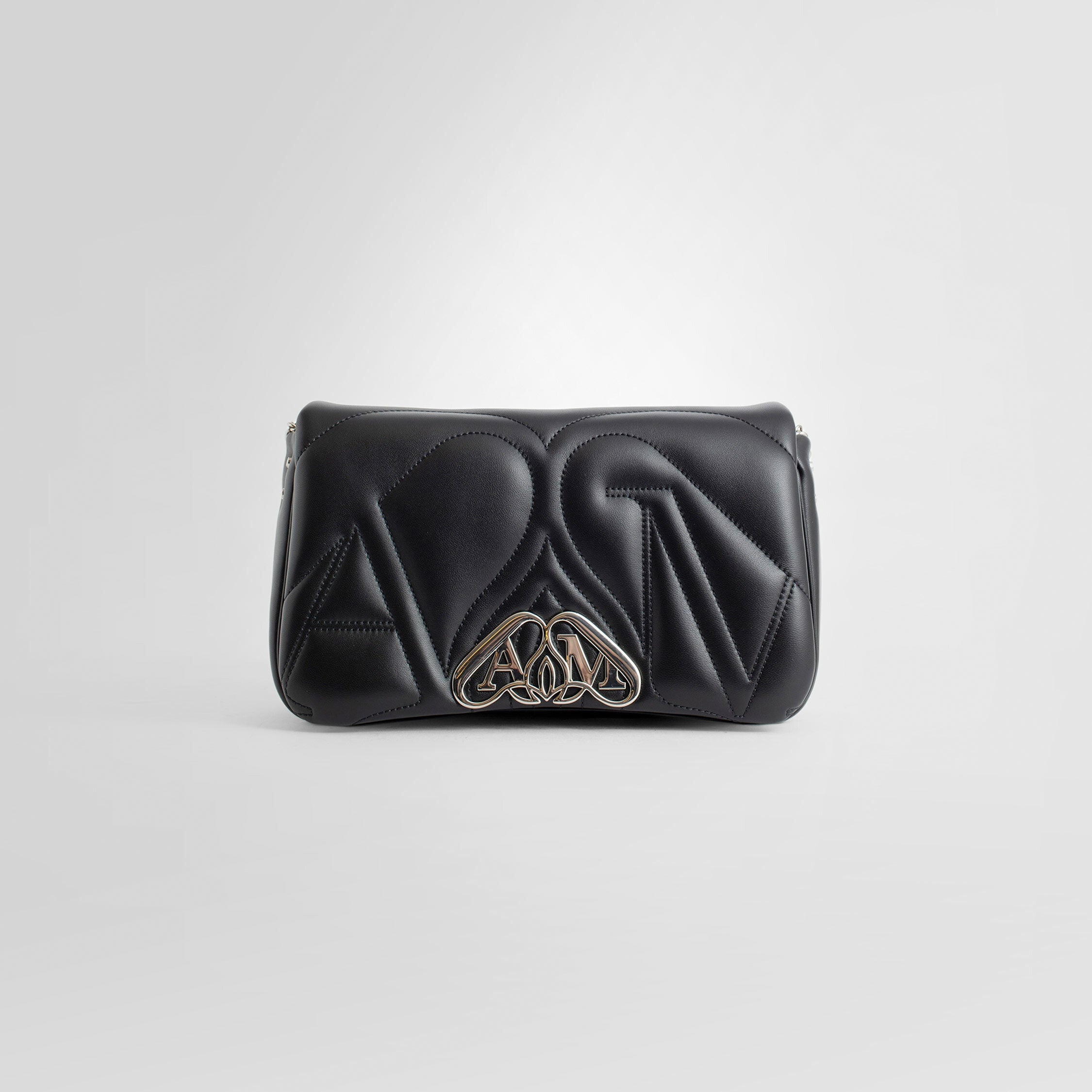 ALEXANDER MCQUEEN WOMAN BLACK SHOULDER BAGS - 6