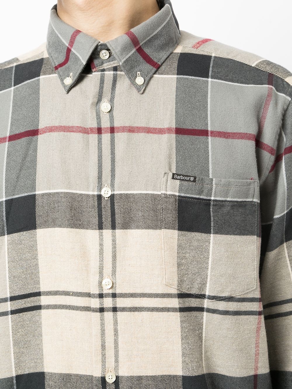 Eddert check-print shirt - 5