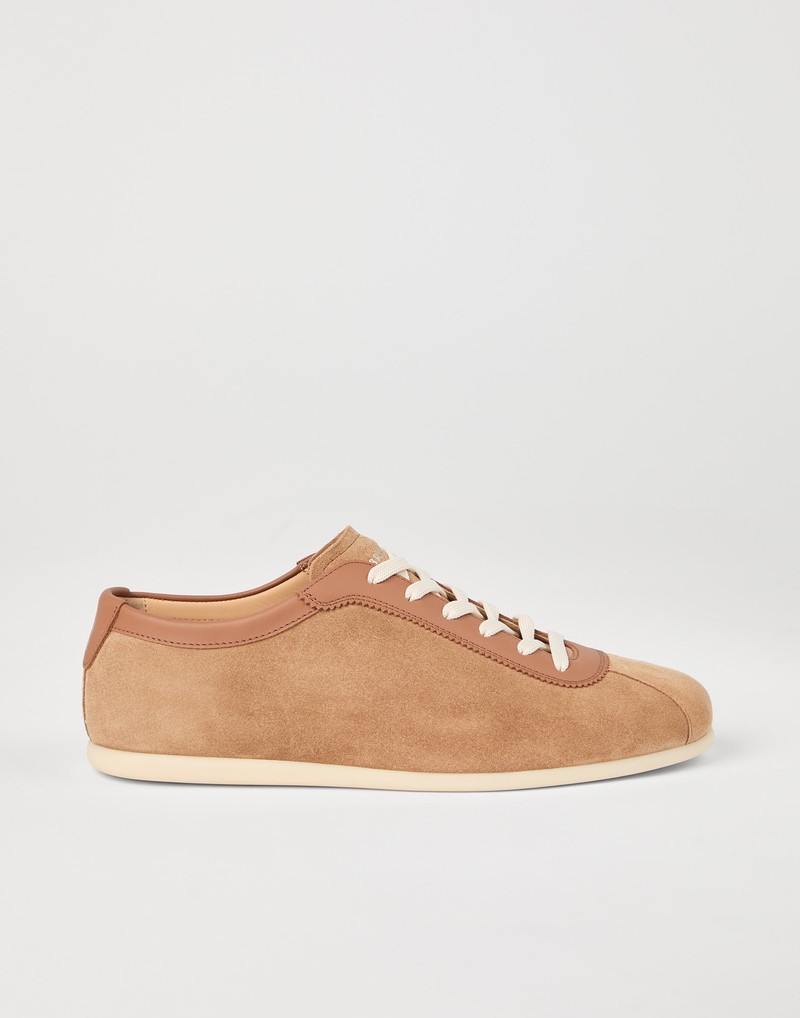 Washed suede sneakers 5