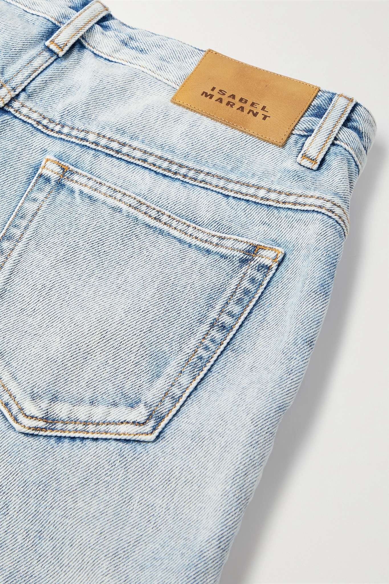 Laora mid-rise slim-leg jeans - 6