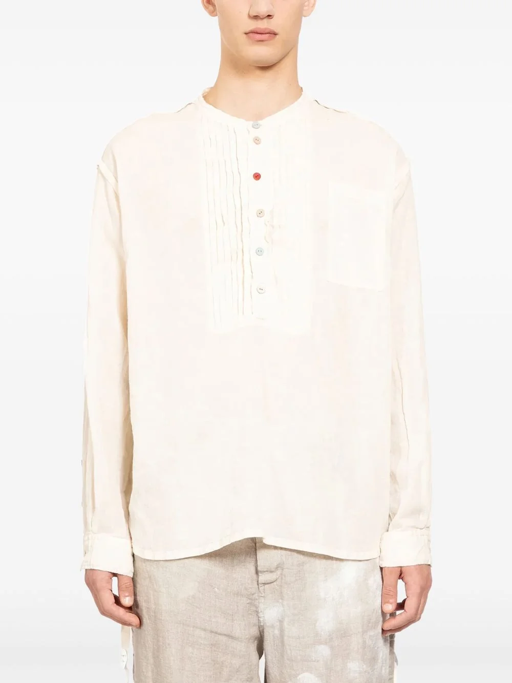 chest-pocket shirt - 1