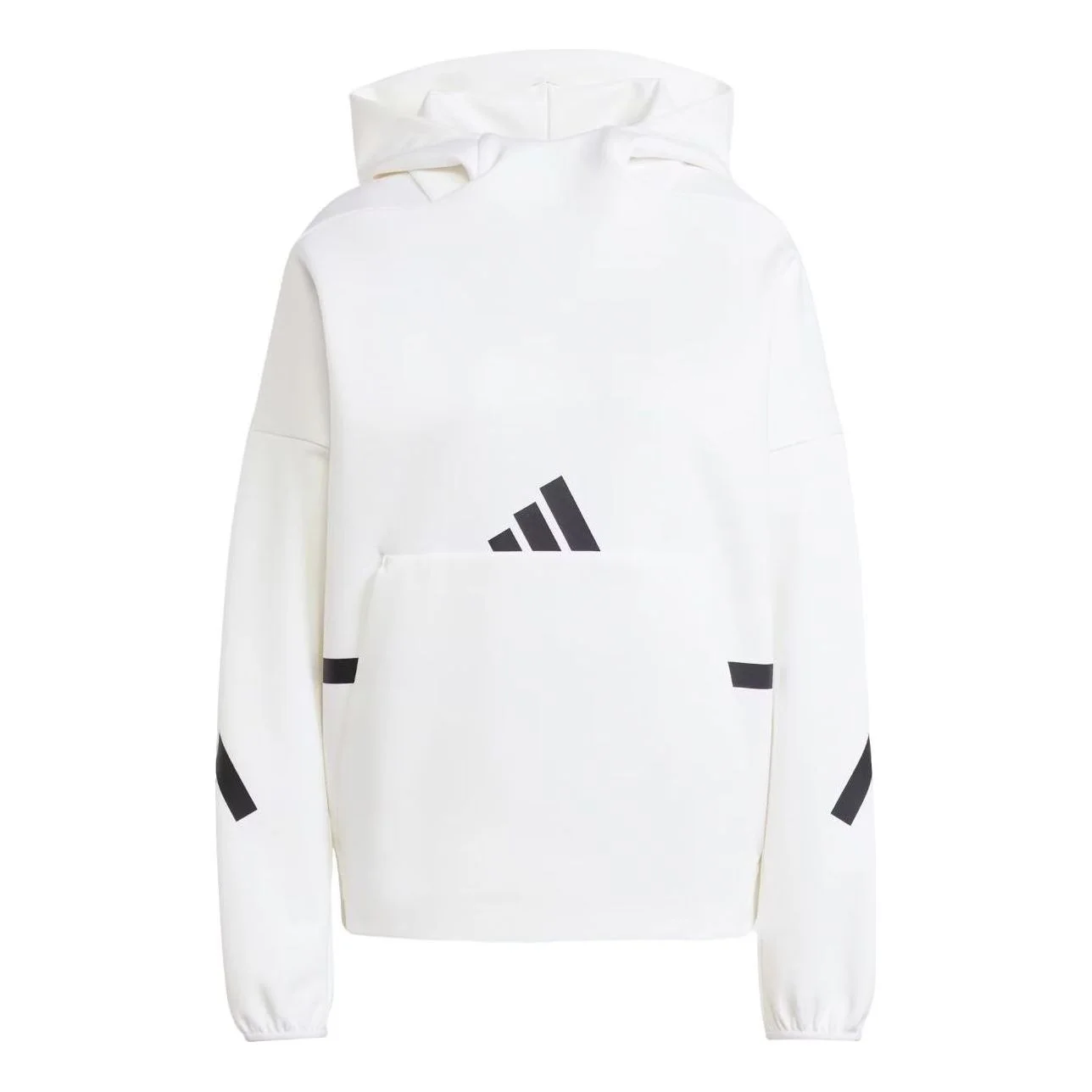 (WMNS) adidas Z.N.E. Hoodie 'White Black' JI7553 - 1