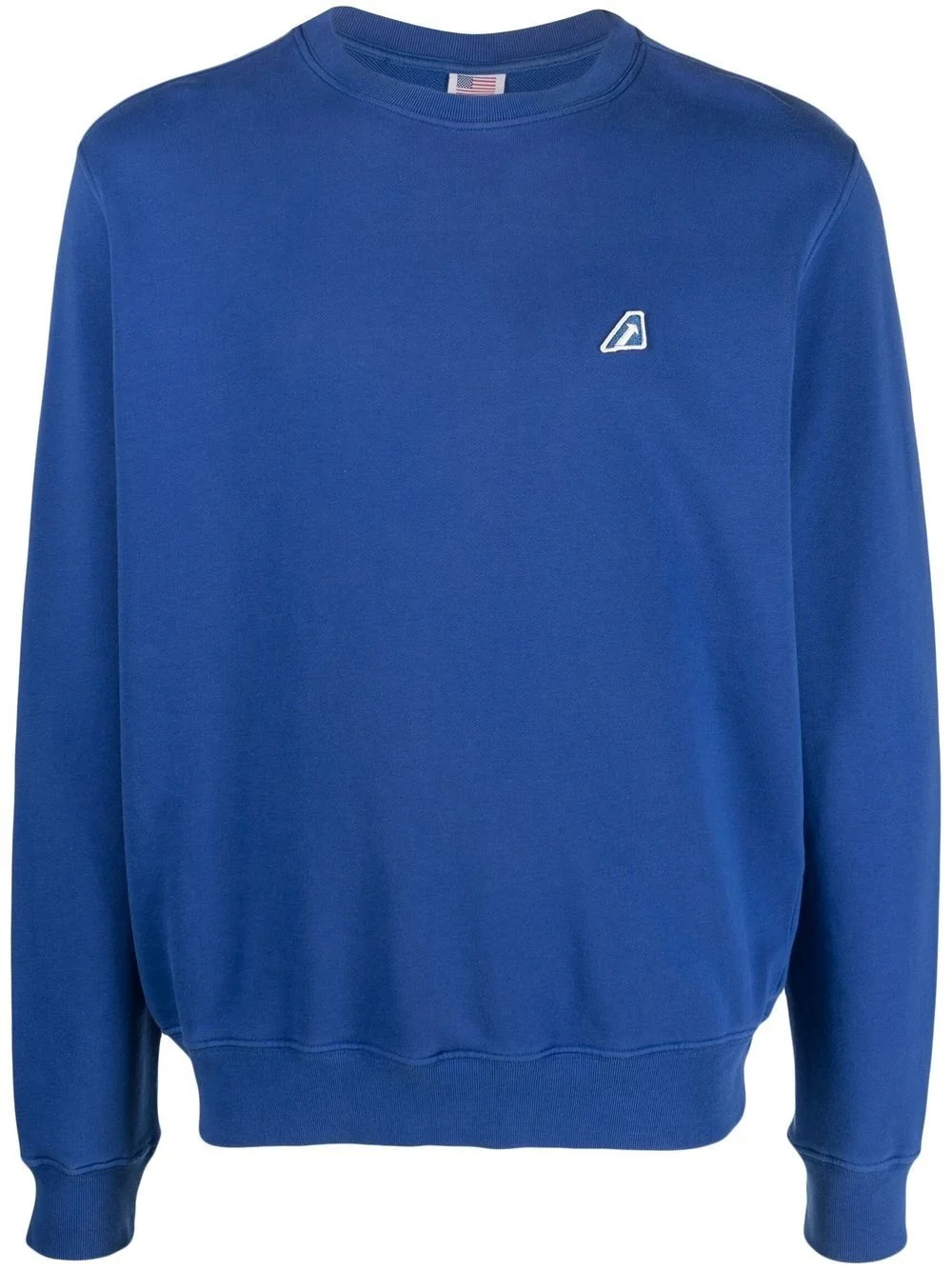 Tennis logo-patch cotton sweatshirt - 1