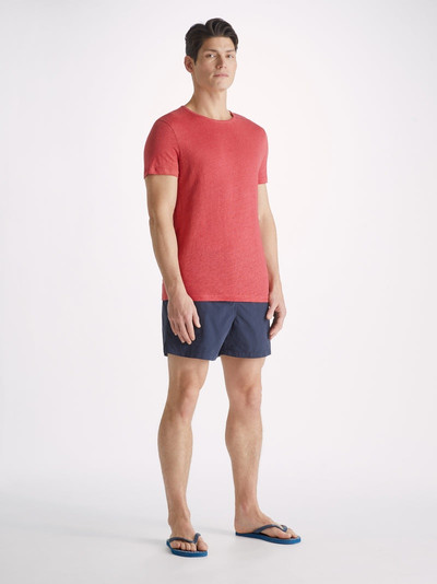 Derek Rose Men's T-Shirt Jordan Linen Soft Red outlook