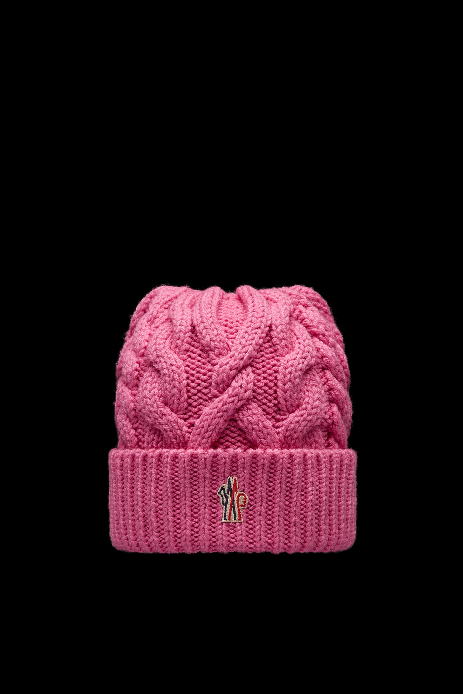 Cable Knit Wool Beanie - 1