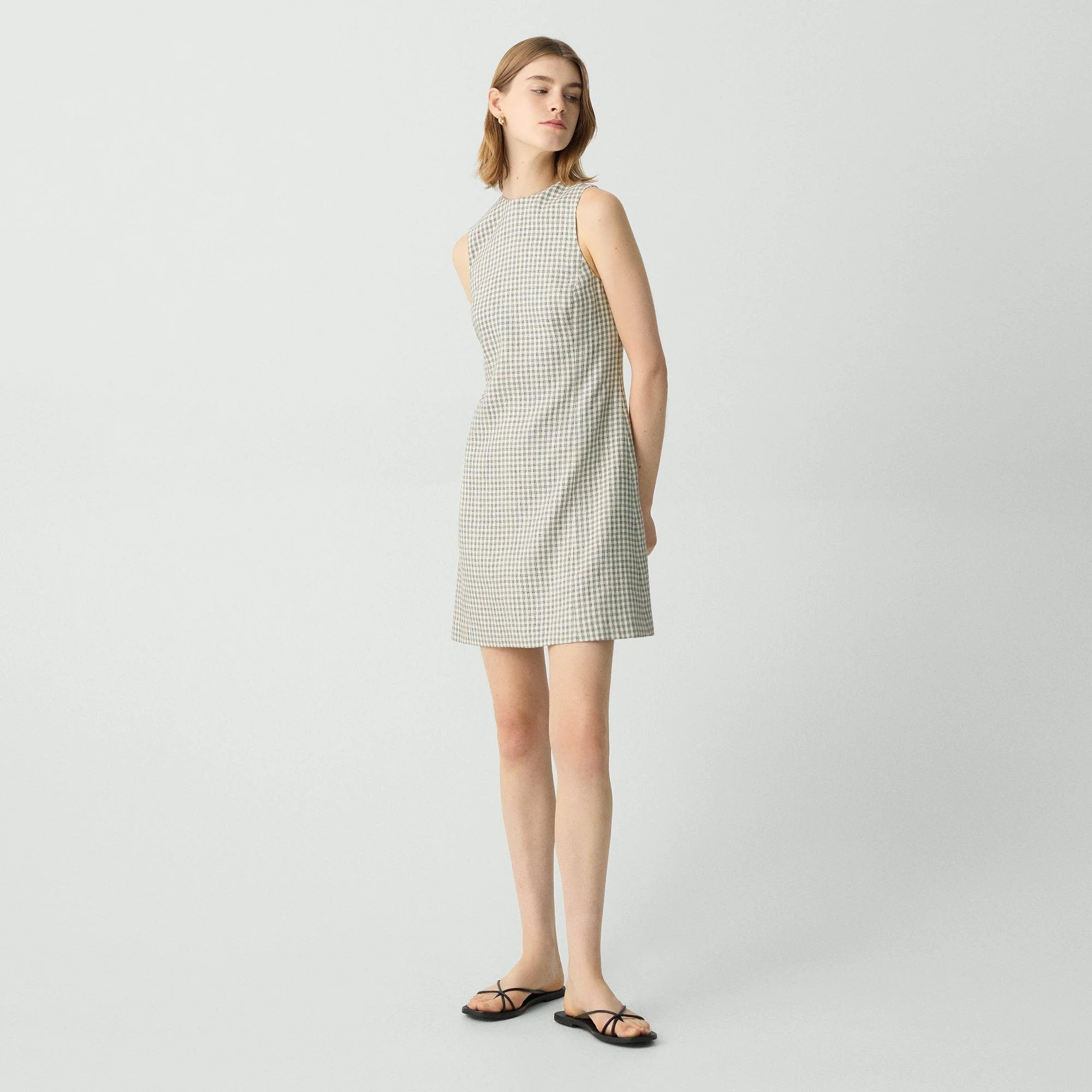 chinese dress ladies Theory Women's Easy Shift Dress. Admiral at Amazon Women's Clothing store main image 1