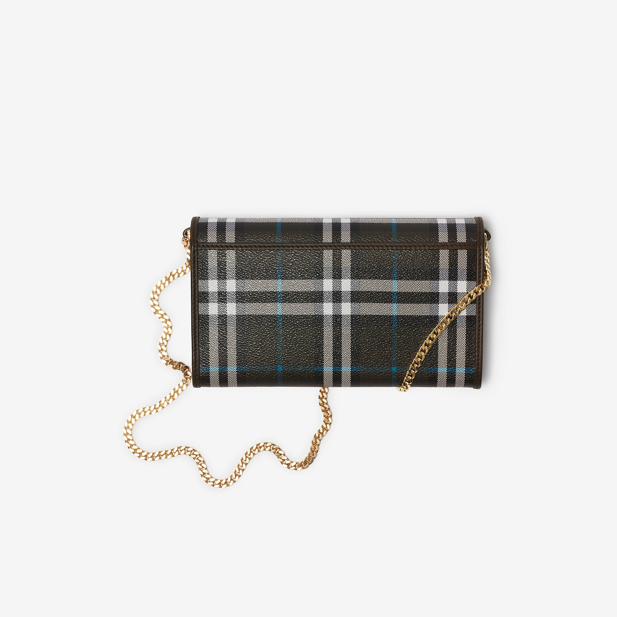 Check Chain Strap Wallet - 2
