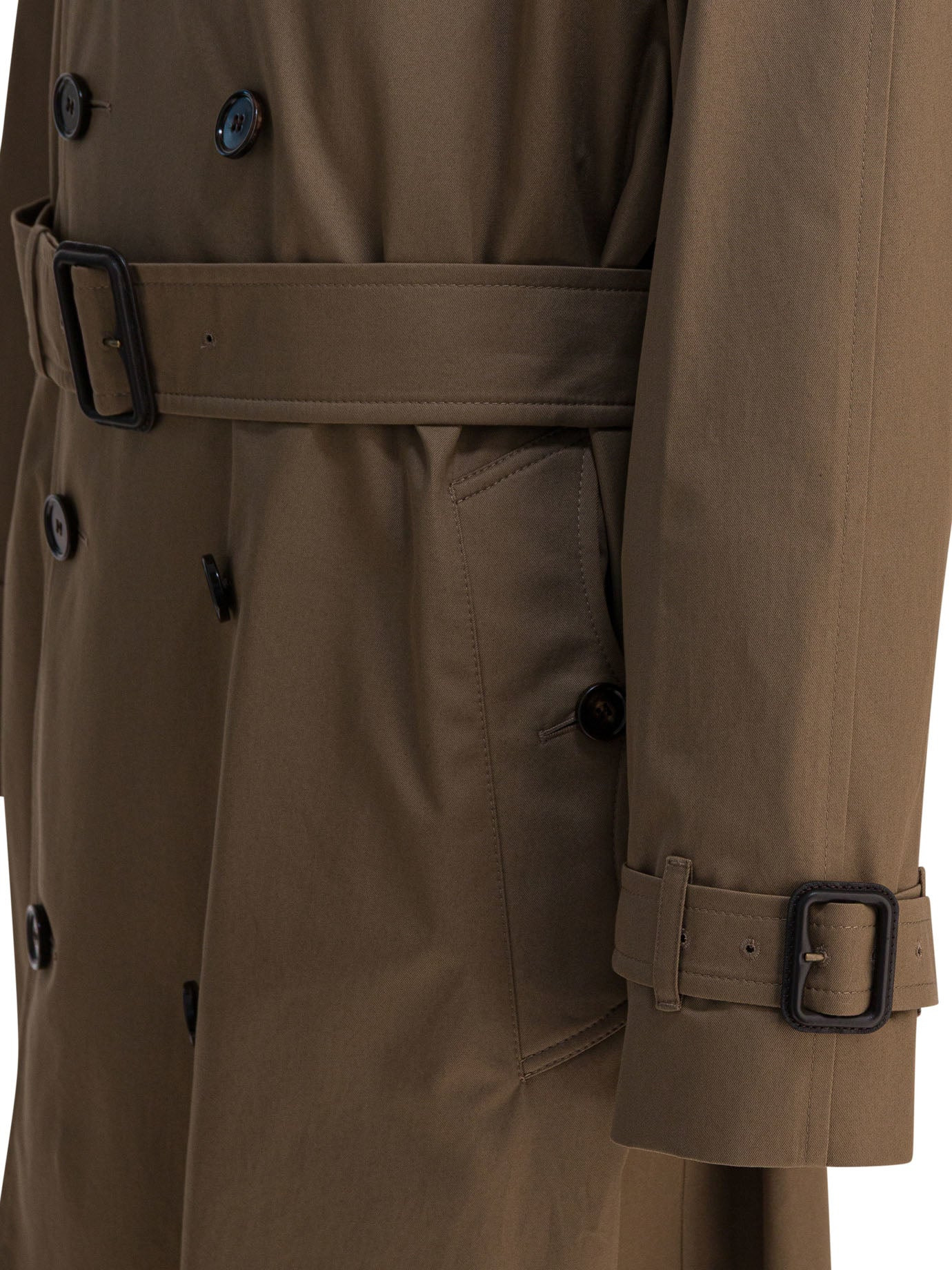 Burberry Long Double-breasted Trench Coat - 4