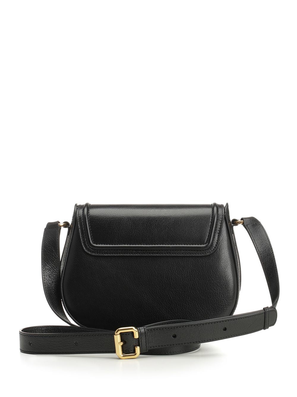 S790 - Horse Medal Crossbody Bags Black - 3