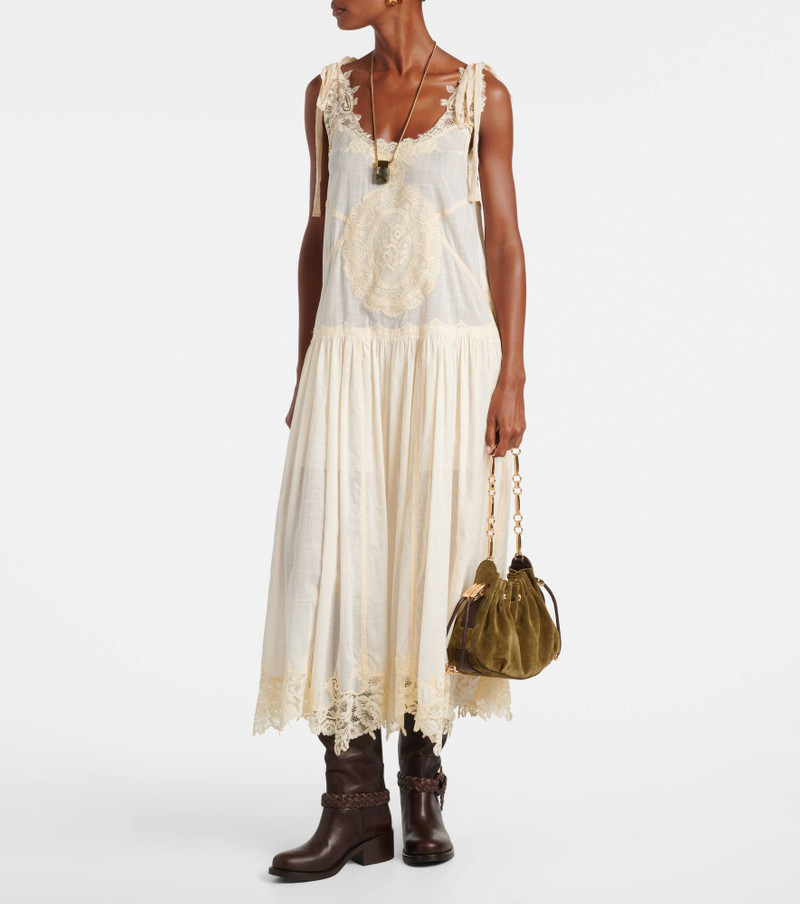 Zimmermann Halcyon suede shoulder bag outlook