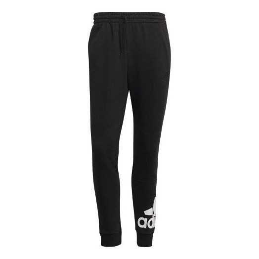 adidas M Bl Ft Pt Training Printing Knit Bundle Feet Sports Pants Black GK8968 - 1