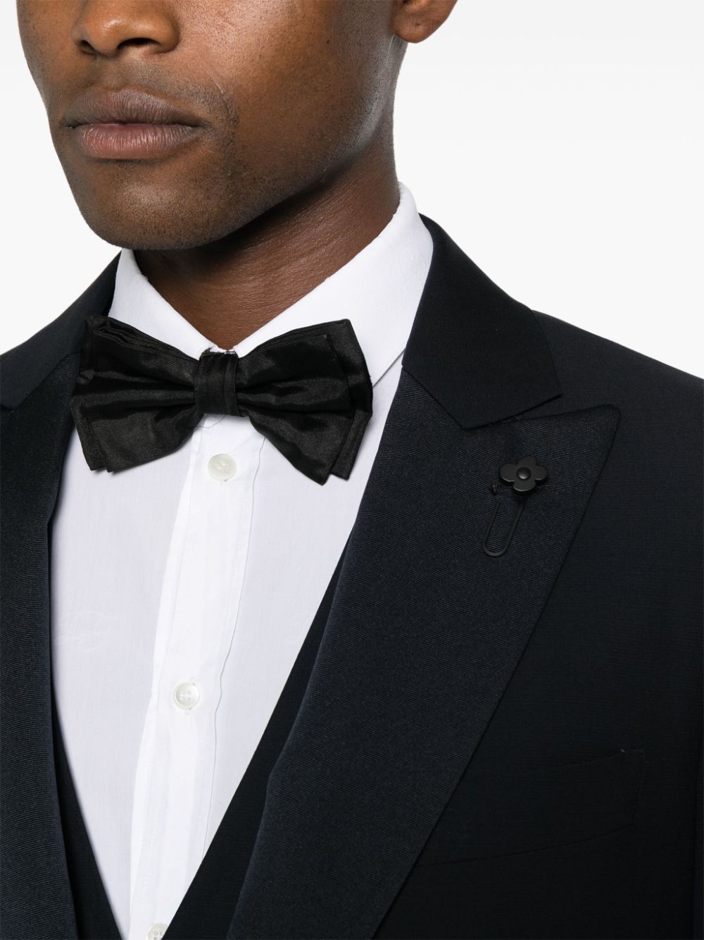 single-breasted wool suit - 5