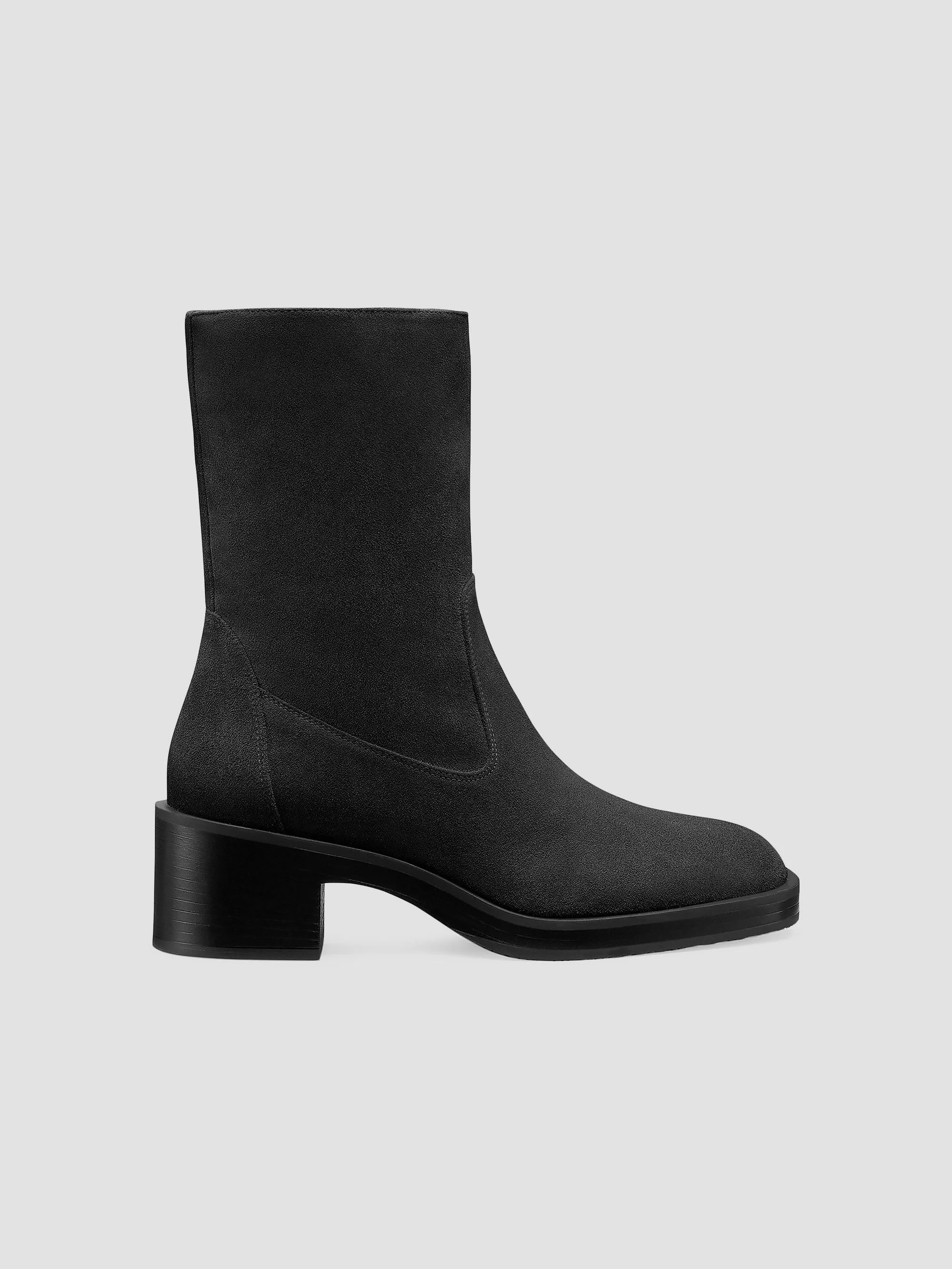 Women's Kaia 40MM Sport Suede Booties - Black - 1
