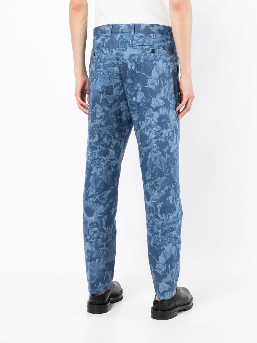 floral-print trousers - 4