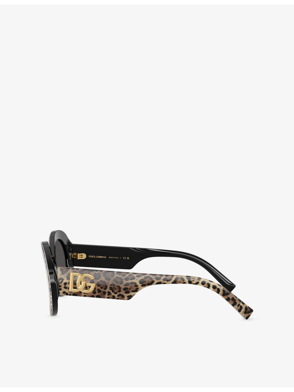 DG4448 Leopard-Print Acetate Sunglasses - 3
