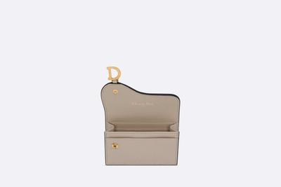 Dior Saddle Flap Card Holder outlook