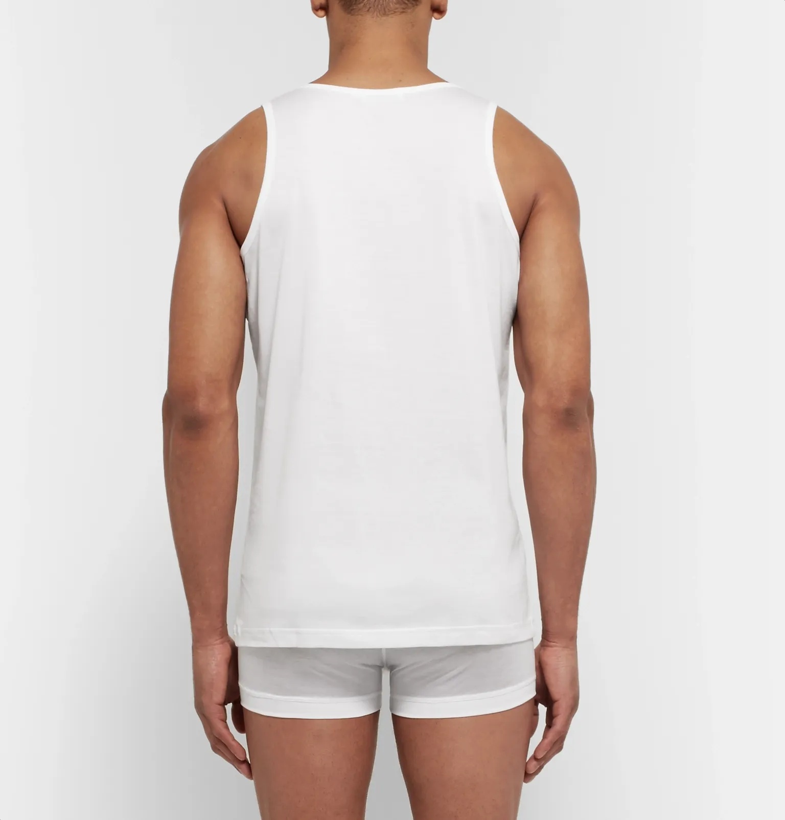 Cotton Underwear Tank Top - 4