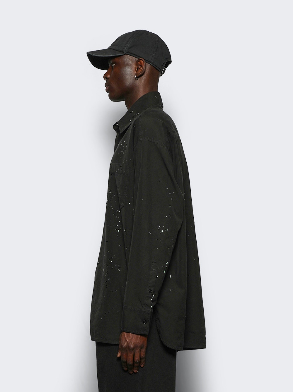Long Sleeve Shirt Washed Black - 3