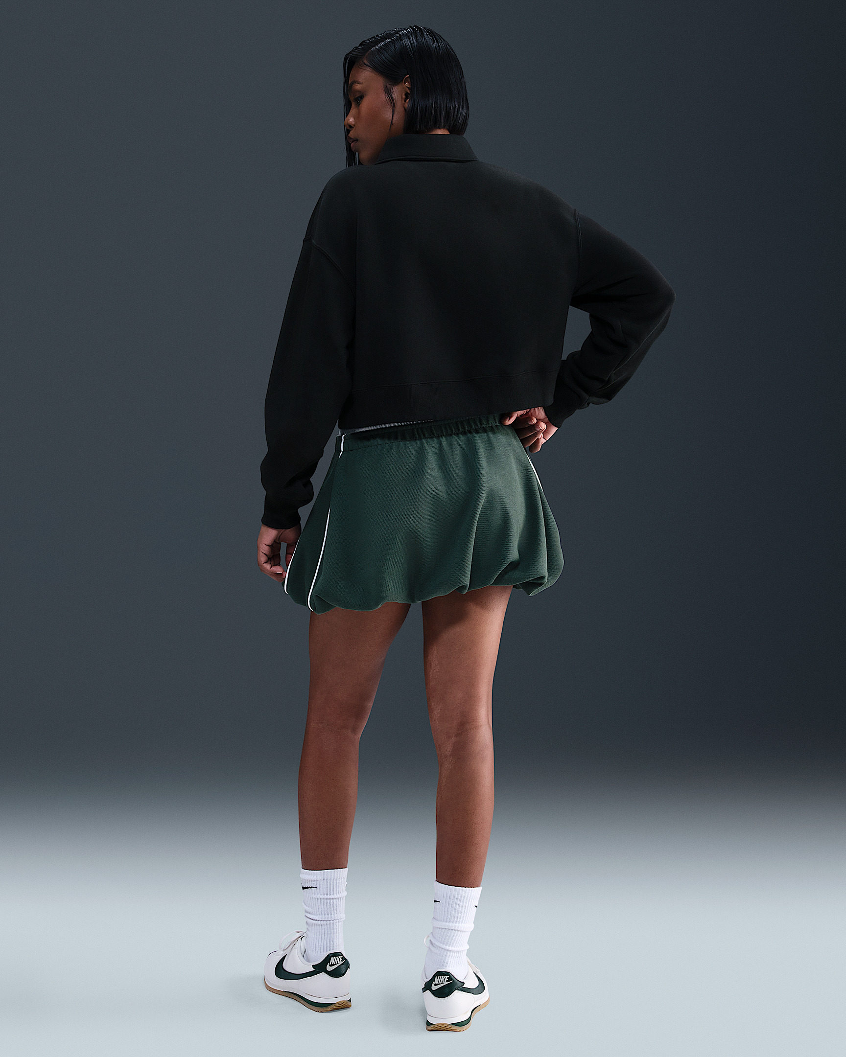 Nike Sportswear Phoenix Fleece Women's Loose Collared Pull-Over Top - 5