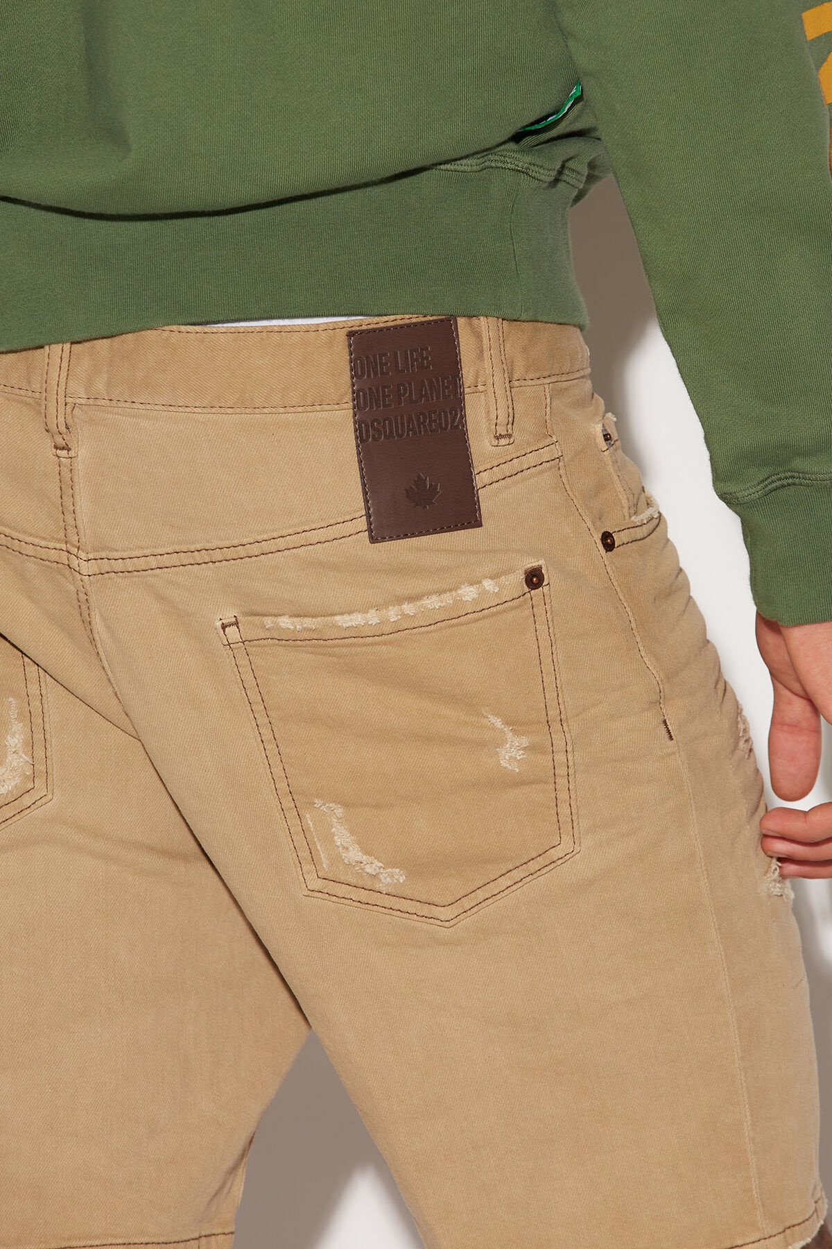 ORGANIC COTTON MARINE SHORTS - 4