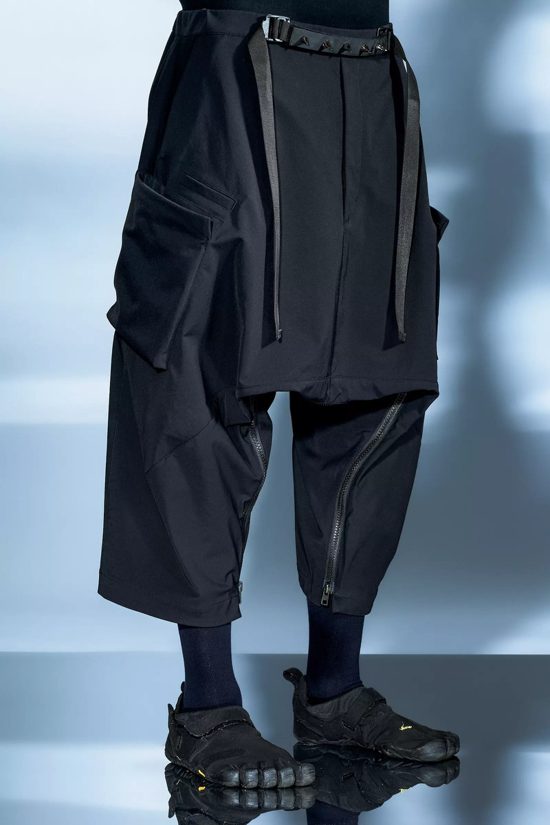 ACRONYM SK30-DS Sサイズ ACRONYM SK30-DS Convert Cargo Skirt BLACK | REVERSIBLE