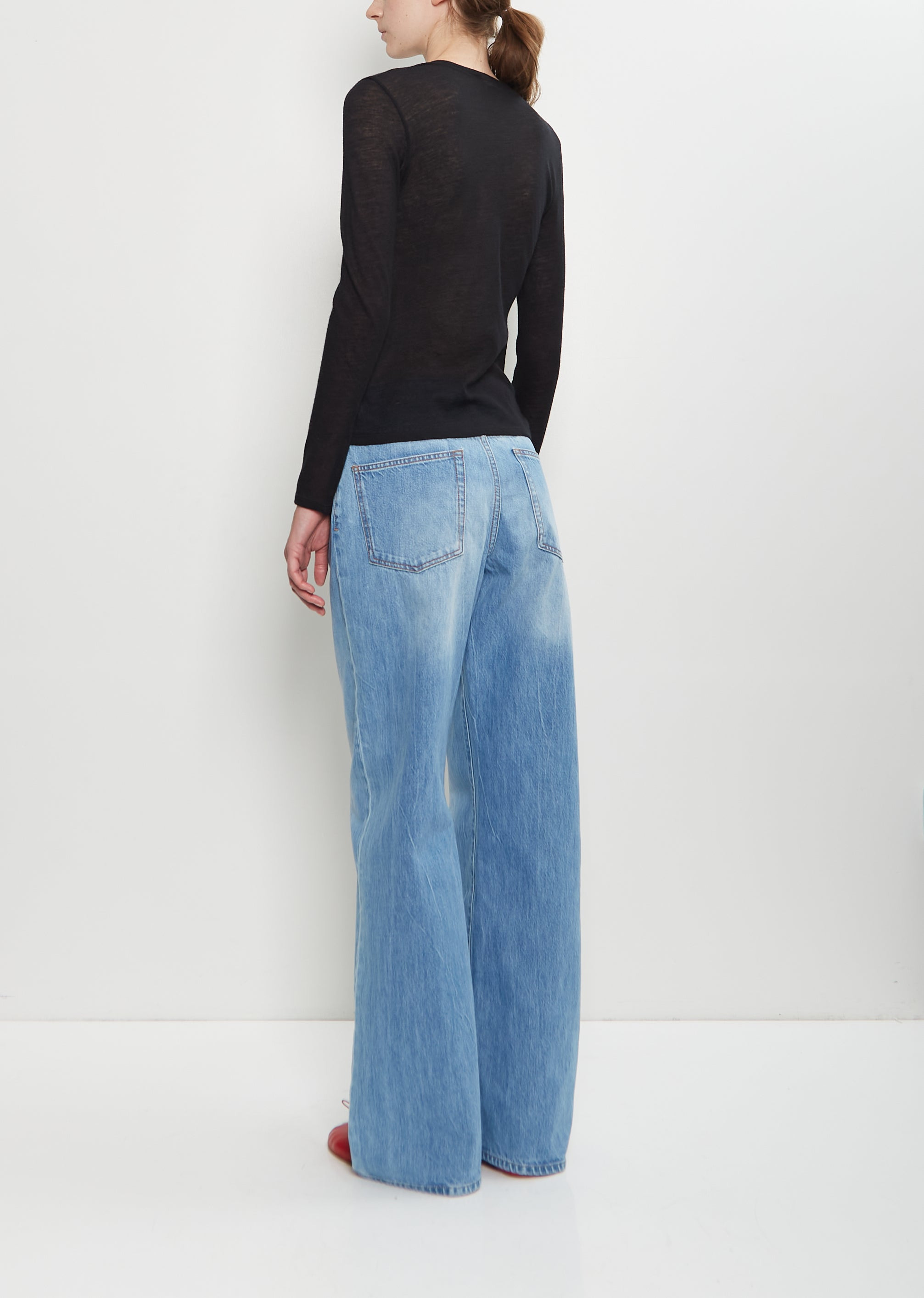 Eglitta Cotton Jean — Blue - 2