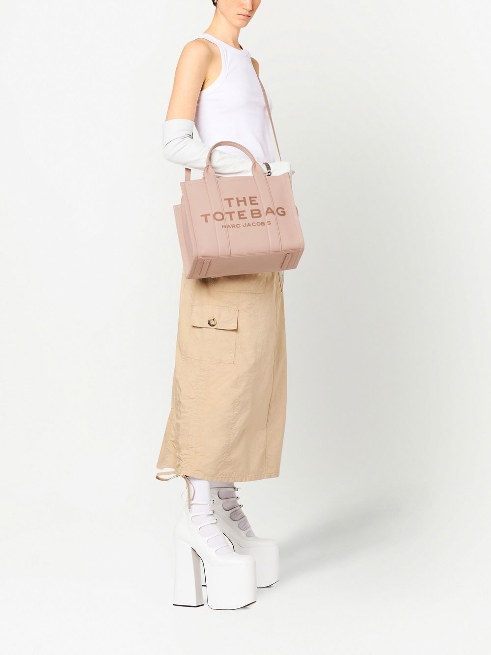 The Leather Medium Tote Bag - 2