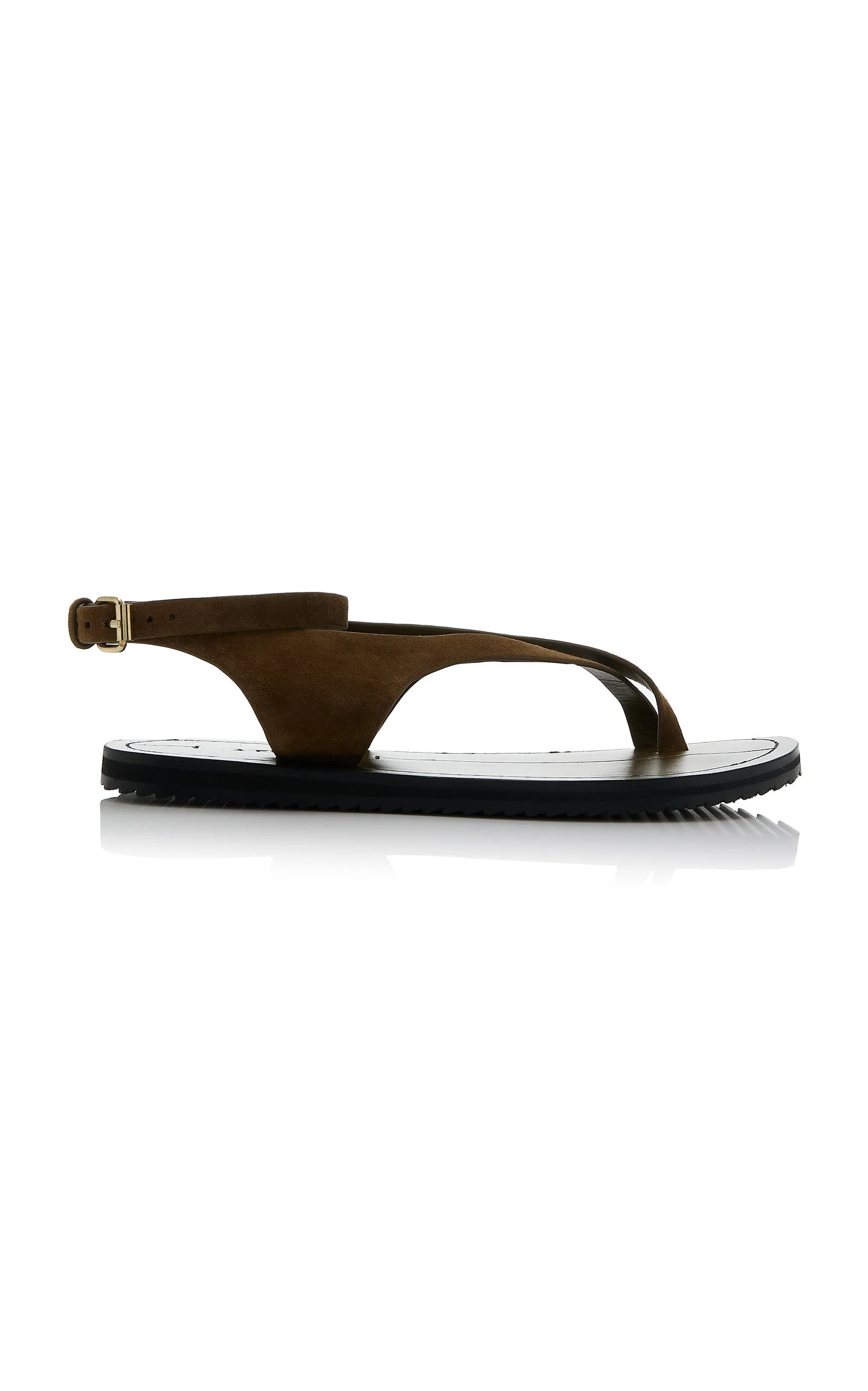 Millar Suede Sandals olive - 1
