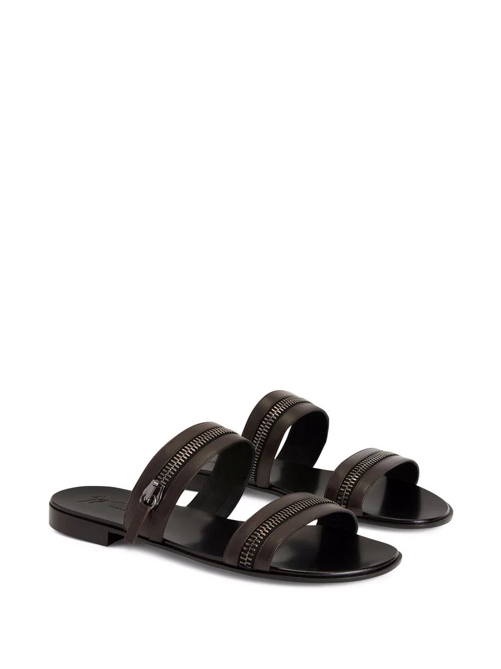 Brad zip-detail sandals - 2