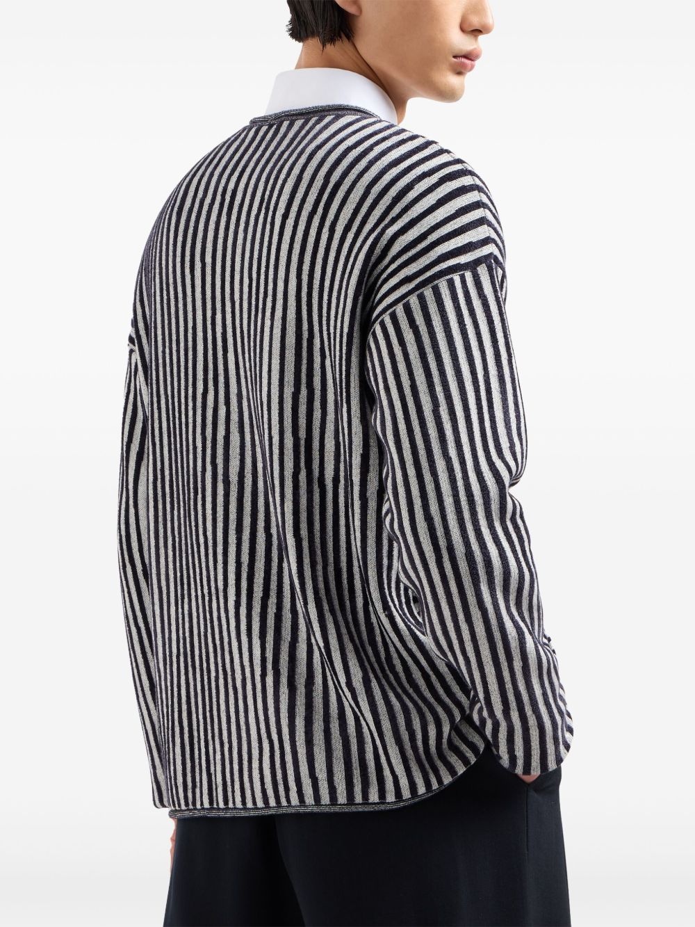 striped jumper - 4