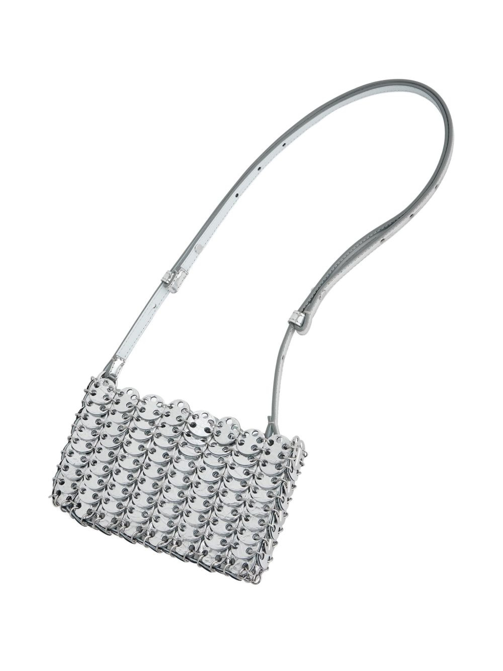 chainmail-effect shoulder bag - 4