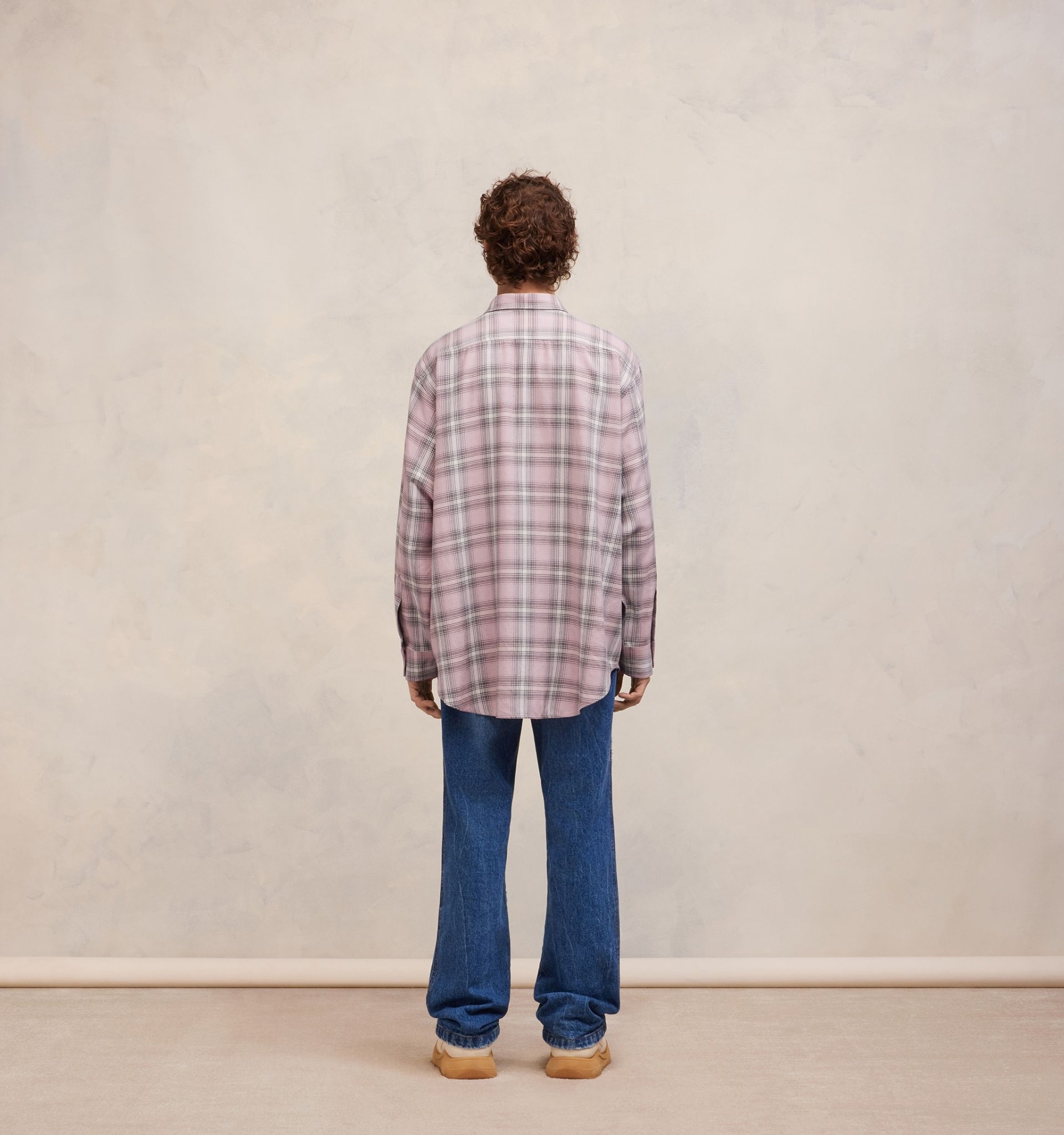 Oversize Overshirt With Patch Pocket - 5
