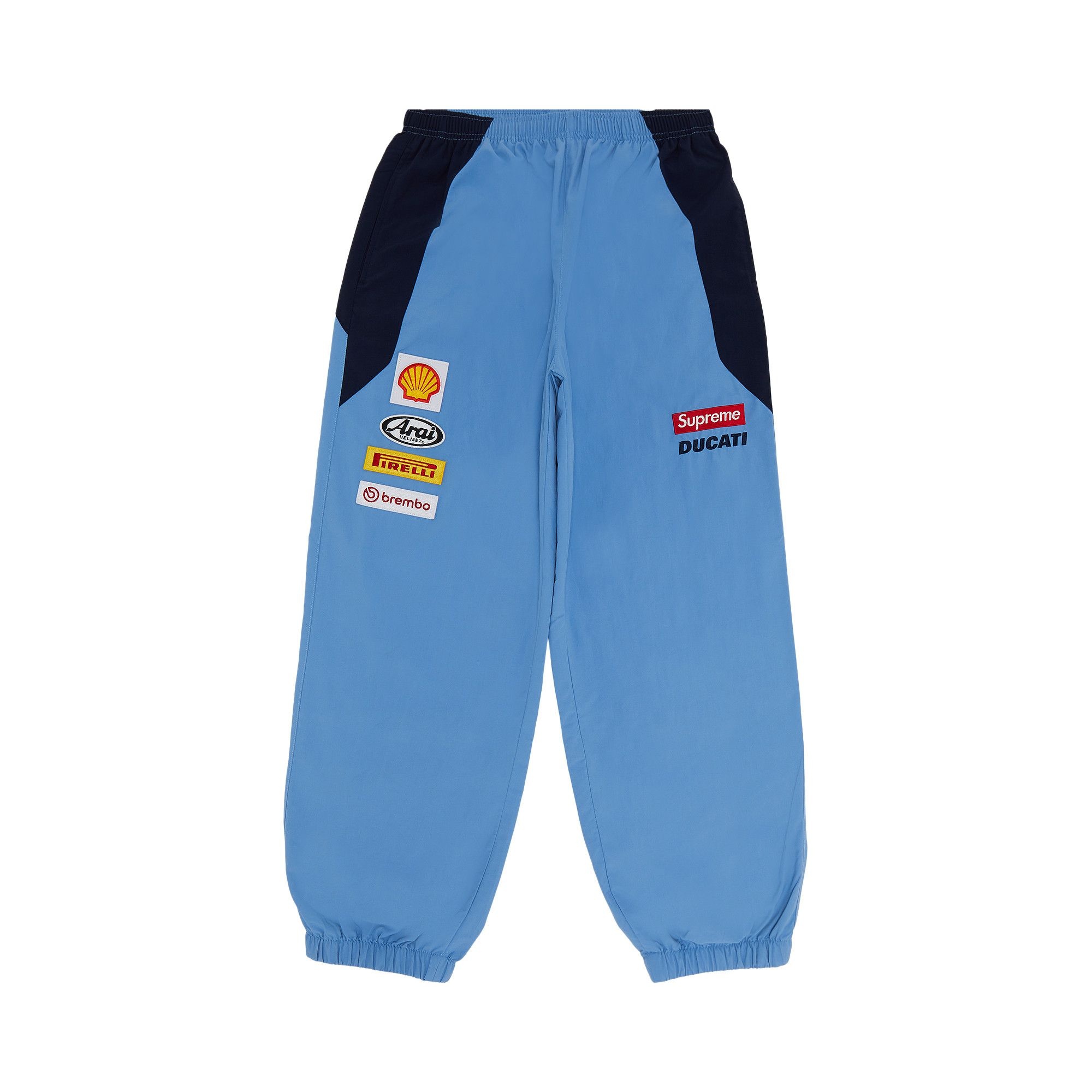 Supreme Supreme x Ducati Track Pant 'Light Blue' | REVERSIBLE