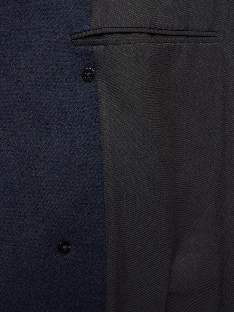 Double breasted wool coat - 7