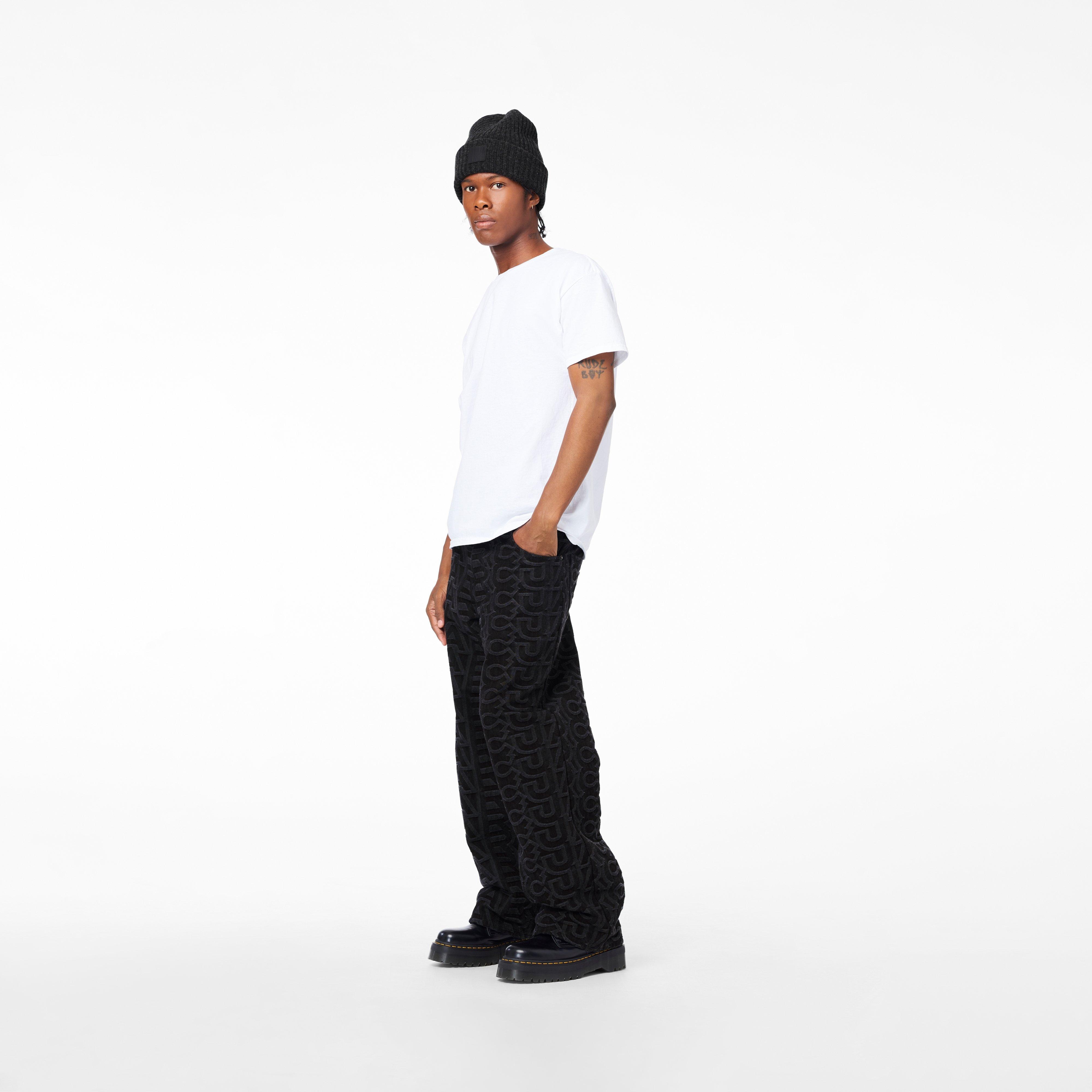 THE MONOGRAM DENIM PANT - 8