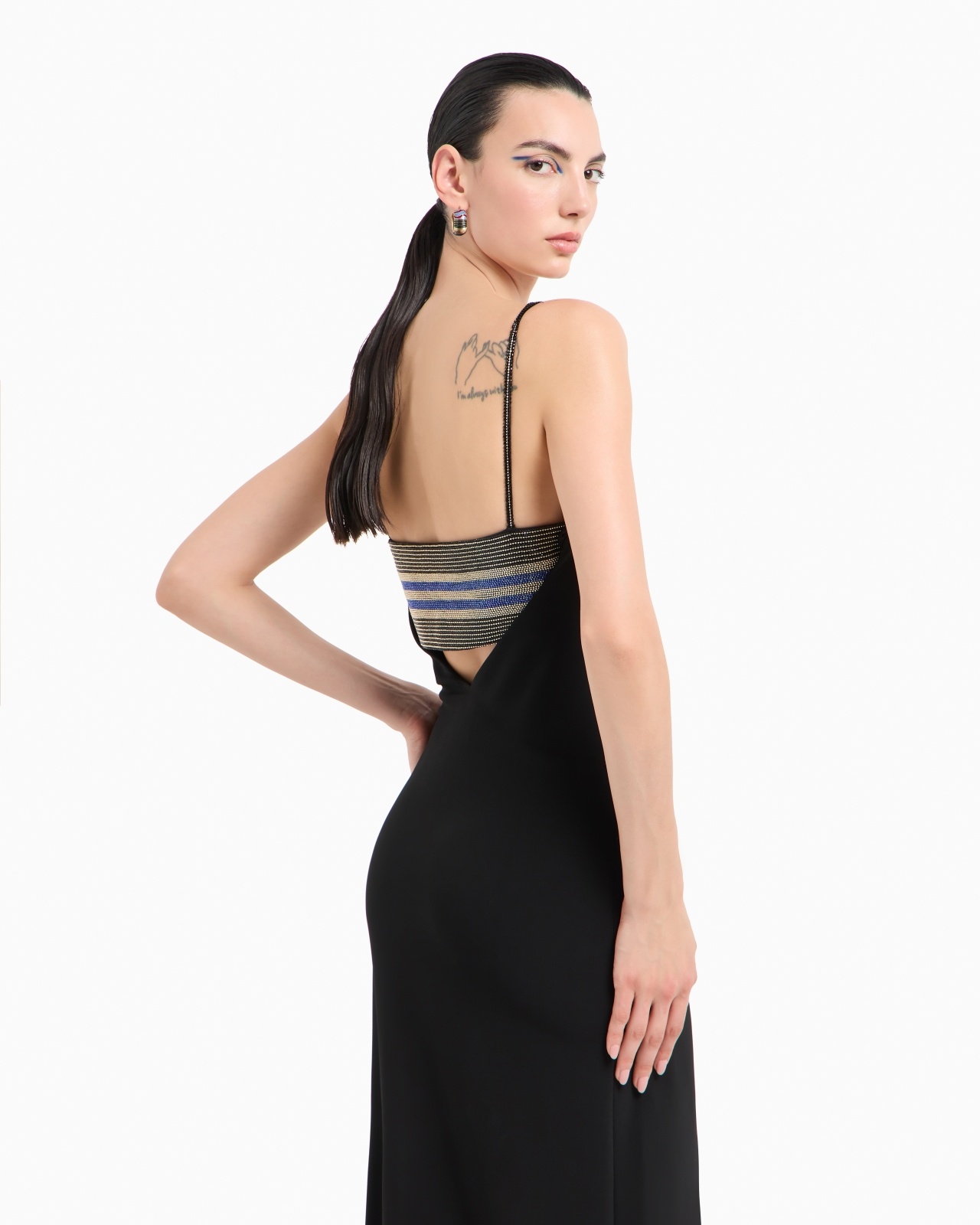 LONG VISCOSE-JERSEY DRESS - 6