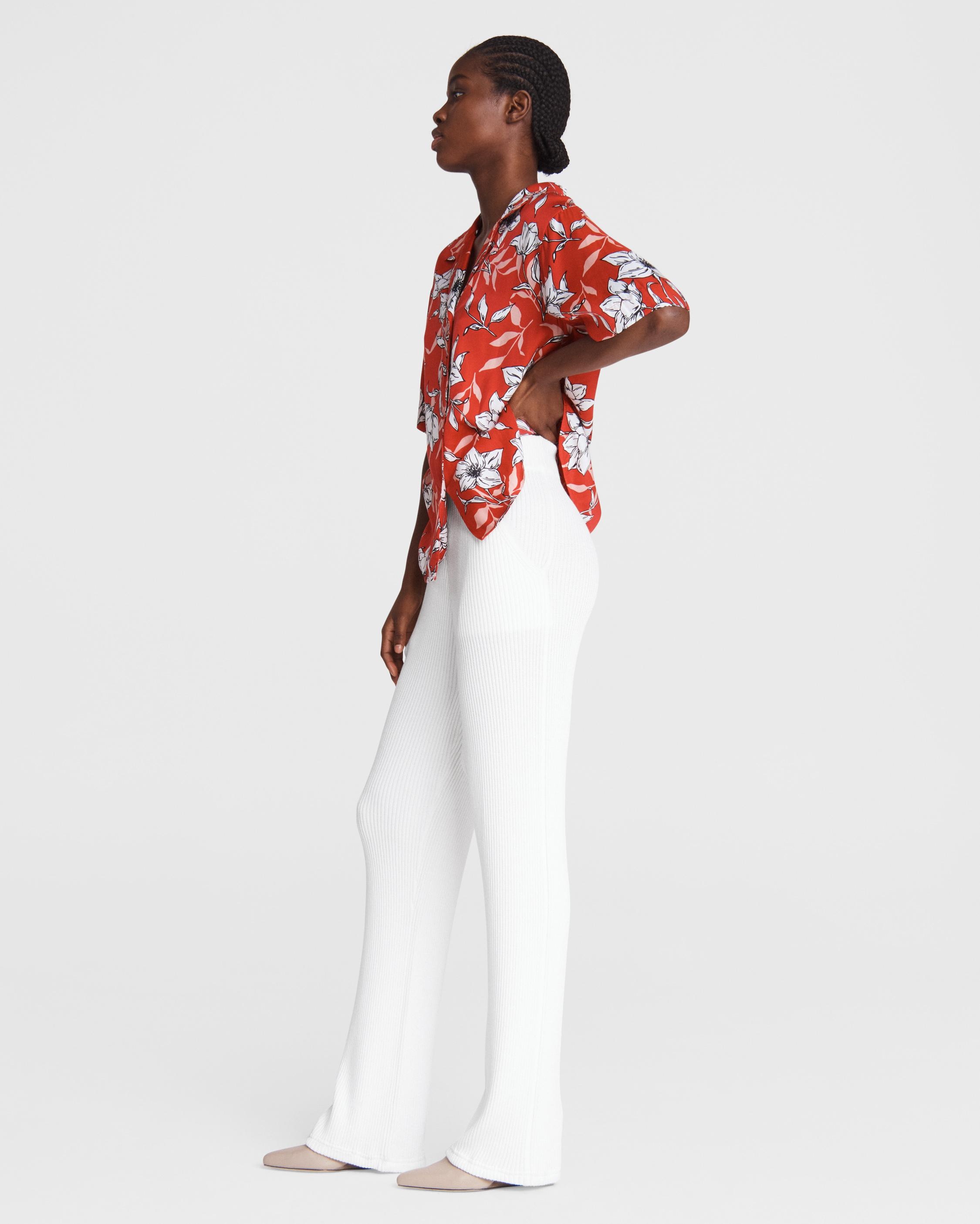 Dakota Viscose Rib Pant
Slim Fit Pant - 4