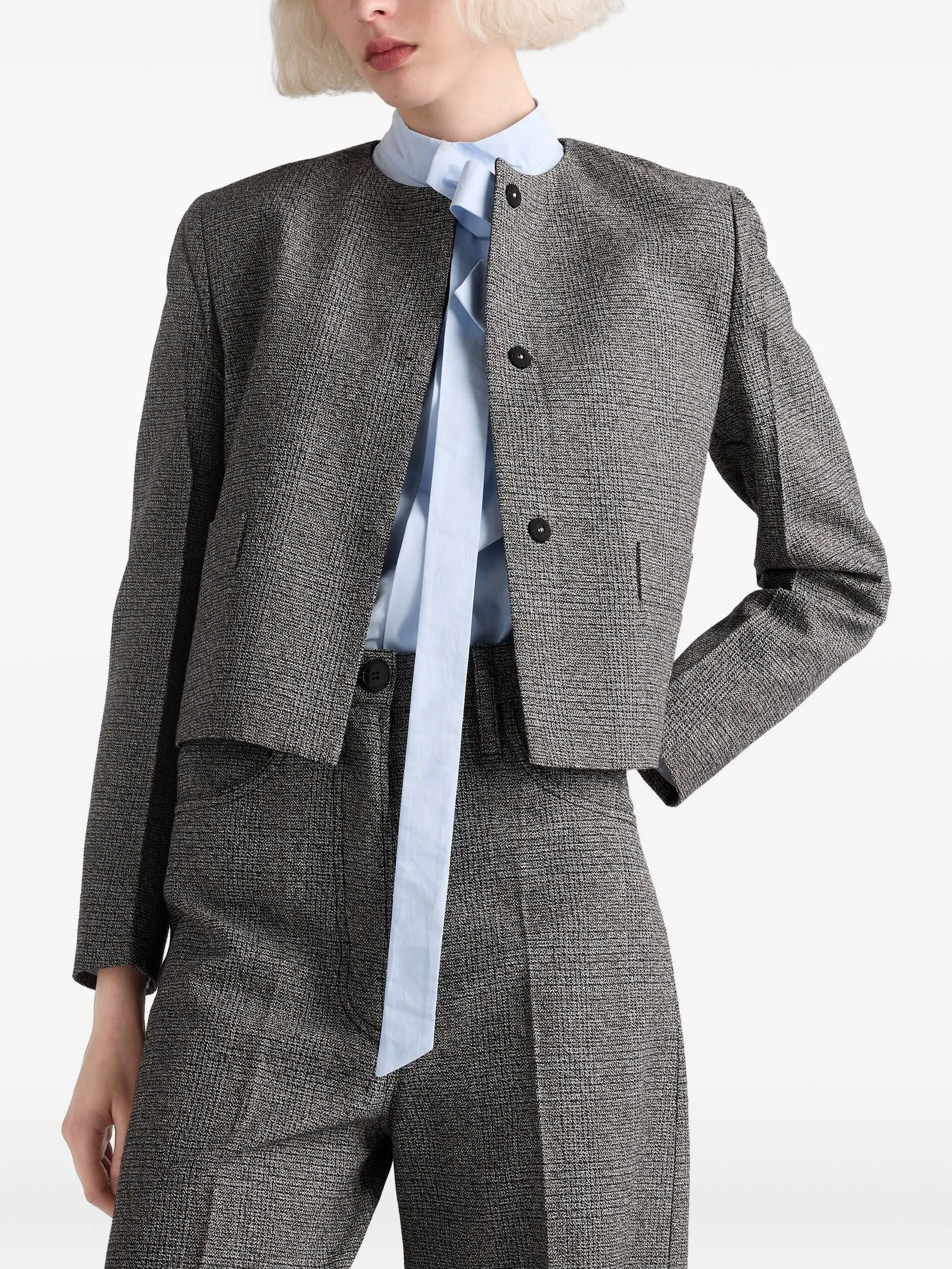 mouliné jacket - 4