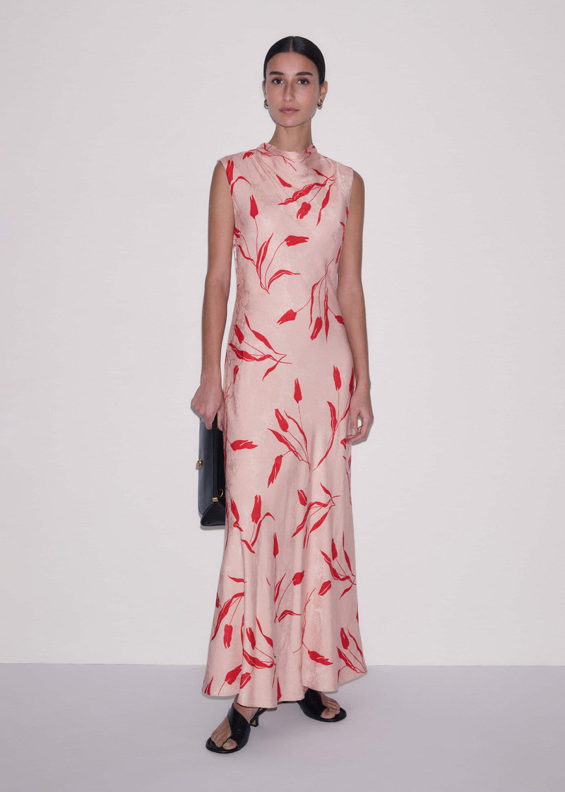 Bias Cut Maxi Dress 6