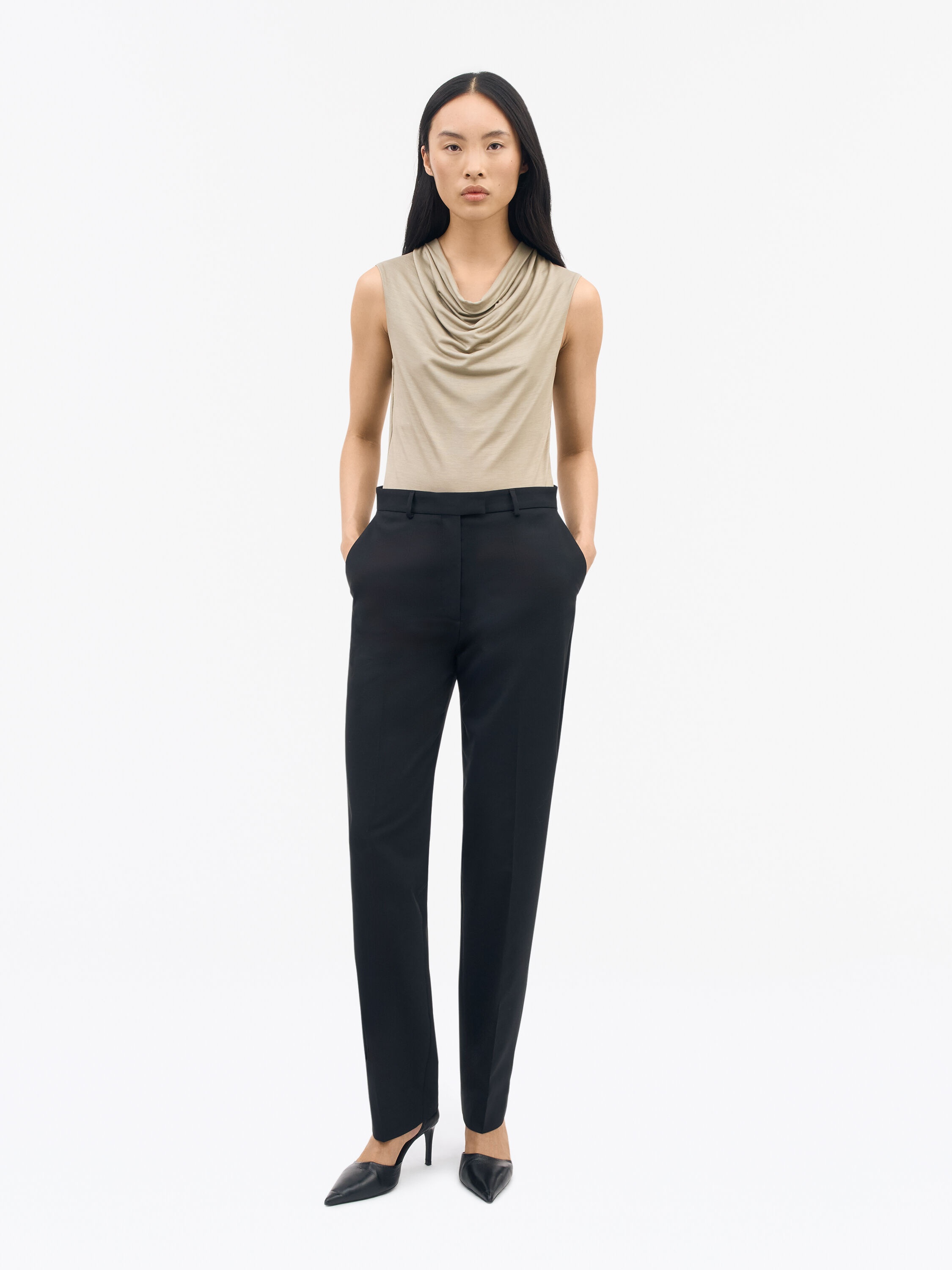 Jela Cowl-Neck Top - 2