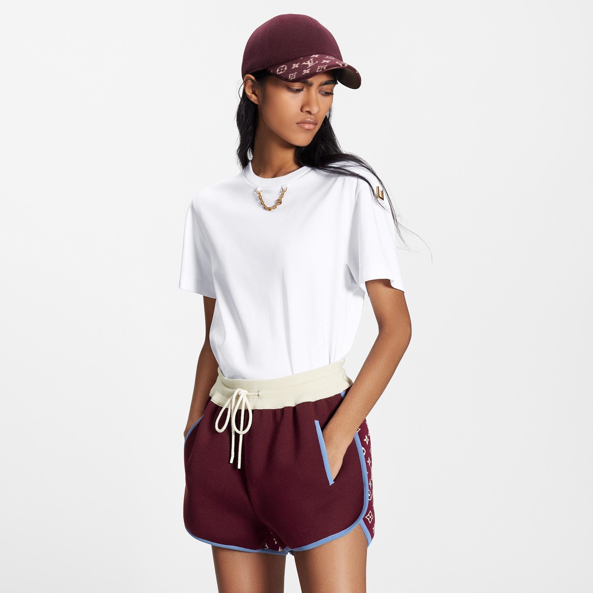 Graphic Trim Jogging Shorts - 5