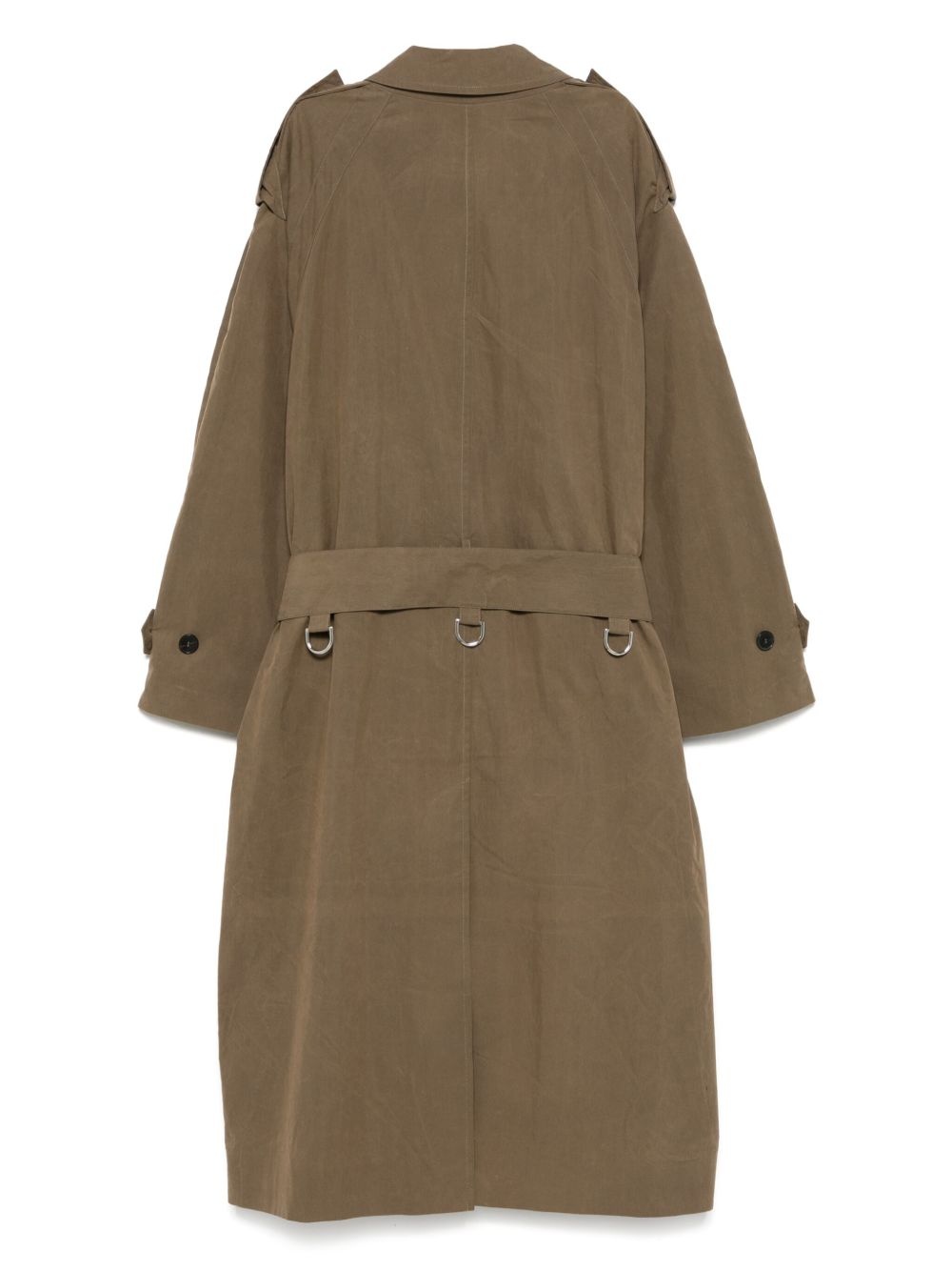 belted coat - 2