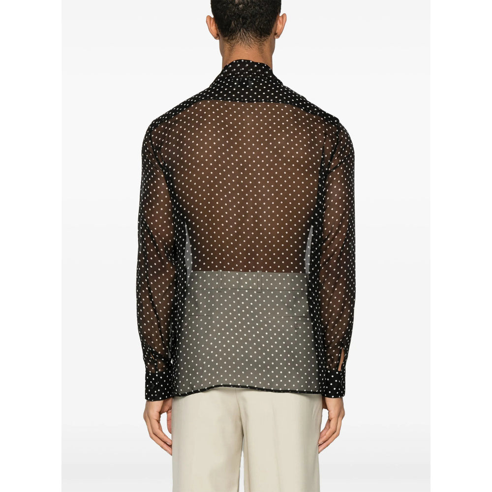 Saint Laurent Black Shirts Men - 3