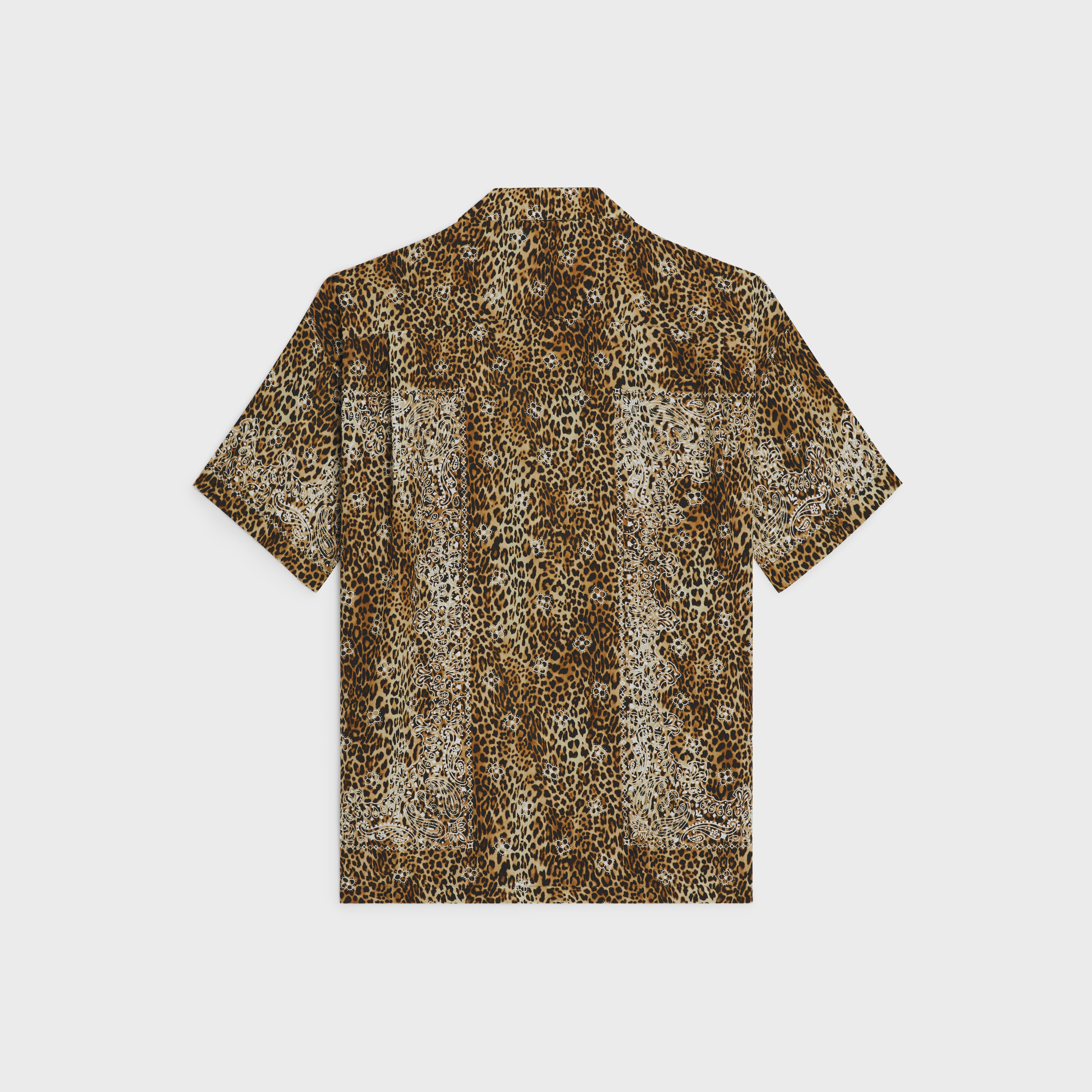 hawaiian shirt in crepe de chine - 2