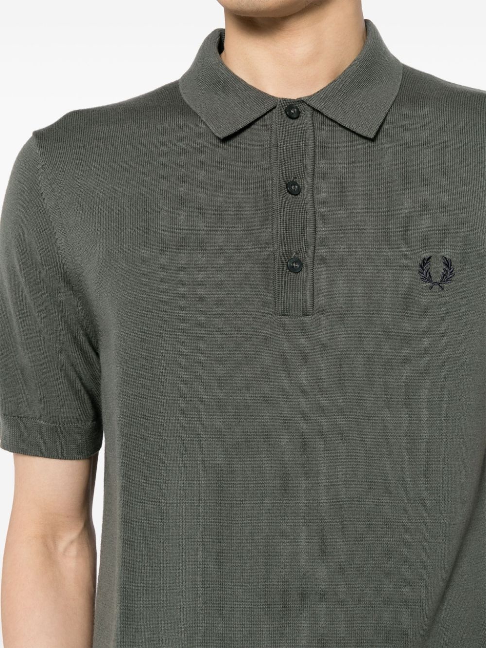 classic knitted polo - 5